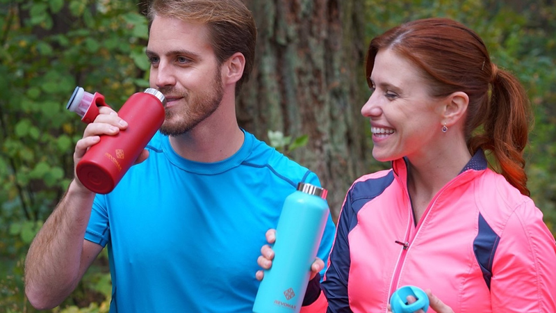 RevoMax 20 ounce Twist Free Insulated Stainless Steel Water Bottle, $20 after $10 coupon